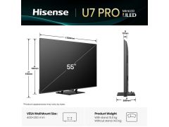 HISENSE 55U7Q PRO | Фото 3