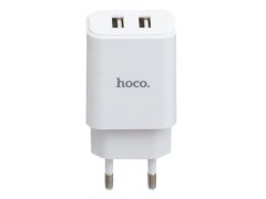 HOCO C62A White + USB Cable iPhone 8 (2.1A) | Фото 1