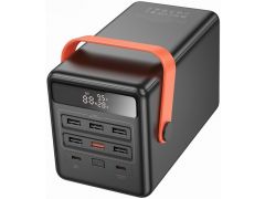 HOCO DB03 Max Centurion 65W fully compatible PB/Lamp/100 000mAh Black | Фото 1