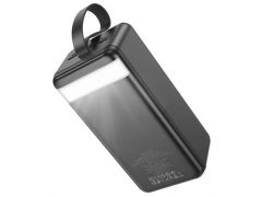 HOCO УМБ J123C 60000mAh |3USB/Type-C/Lightning, QC/PD, 22.5W/2.4A| (black) | Фото 3
