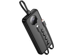 HOCO J132 10000mAh |1USB/1Type-C, 22.5W/3A, PD/QC| (black) | Фото 1