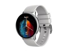 Умные часы imiki KW66 Pro Silver Silicone Strap | Фото 3