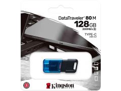Флешка USB KINGSTON DT80M 128GB 200MB/s USB-C 3.2 | Фото 3