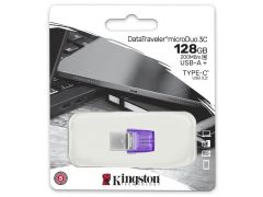 KINGSTON DT Duo 3C 128GB 200MB/s dual USB-A + USB-C | Фото 3