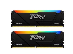 Kingston Fury (ex.HyperX) DDR5 16GB (2x8GB) 3600 MHz Beast RGB (KF436C17BB2AK2/16) | Фото 1