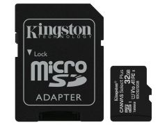 Карта памяти microSD KINGSTON microSDHC 32GB UHS-I Class 10 Canvas Select Plus R100MB/s + SD-адаптер | Фото 2