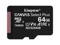 KINGSTON microSDHC 64GB UHS-I Class 10 Canvas Select Plus R100MB/s (SDCS2/64GBSP) | Фото 2