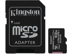 KINGSTON microSDXC 512Gb Canvas Select+ A1 (R100/W85) +ad | Фото 1