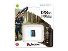 Карта памяти microSD KINGSTON microSDXC C10 128GB UHS-I U3 A2 (SDCG3/128GBSP) | Фото 3