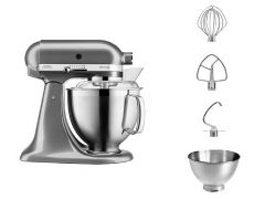 KitchenAid Artisan 5KSM185PSEMS з відкидним блоком срібний медальйон | Фото 3