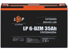 LOGICPOWER 12V 35Ah LP-6-DZM-35 (9335) | Фото 1