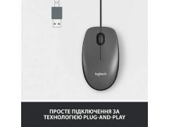 LOGITECH M100 (910-005003) чорна | Фото 3