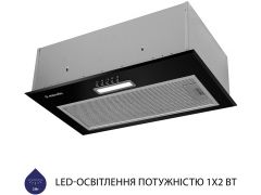 Встраиваемая вытяжка Minola HBI 5214 BL 700 LED | Фото 2