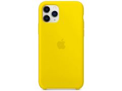 Original Silicone Case for Apple iPhone 11 Pro Max (HC) - Yellow