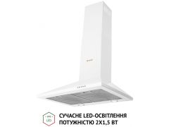 Витяжка вбудована Perfelli K 6610 WH 1000 LED | Фото 2