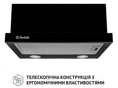 Витяжка вбудована Perfelli TL 5212 BL 700 LED | Фото 2