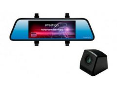 Автомобильный видеорегистратор Prestigio RoadRunner 410DL 7'' | Фото 1