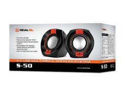 REAL-EL S-50 black-red | Фото 2