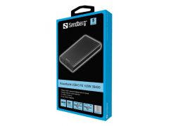 Sandberg 38400mAh, PD/100W, QC/3.0, inp:USB-C/Micro-USB, out:USB-A*2 (420-63) | Фото 2