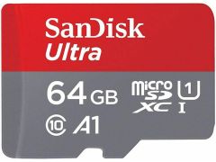 SANDISK microSDXC 64Gb Ultra (UHS-1)(100Mb/s)