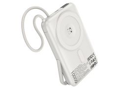 HOCO Q43 Clever 10000mAh PD20W (1C)+cable USB-C+watch charger+holder (Срібний) | Фото 2