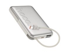 HOCO Q43 Clever 10000mAh PD20W (1C)+cable USB-C+watch charger+holder (Срібний) | Фото 3