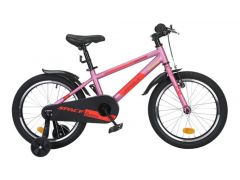 SPACE KID 18" GEON BH рама-10" бірюзово-червоний з крилом Pl 2024(OPS-SK-18-005)