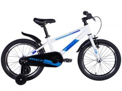 SPACE KID 18" GEON BH рама-10" біло-блакитний з крилом Pl 2024(OPS-SK-18-006)