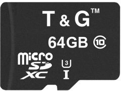 T&G microSDXC 64GB UHS-I/U3 Class 10 (TG-64GBSDU3CL10-00) | Фото 1