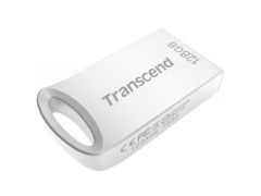 Флешка USB TRANSCEND JetFlash 710 128GB USB 3.0 срібло | Фото 2