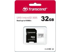 Карта пам'яті microSD TRANSCEND microSDHC 32 GB Class 10 з SD адаптером | Фото 3