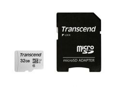TRANSCEND microSDHC 300S 32GB UHS-I U1 + ad (TS32GUSD300S-A) | Фото 1