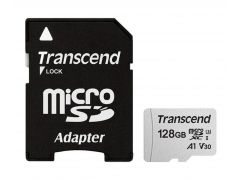 TRANSCEND microSDXC 300S 128GB UHS-I U3 + ad (TS128GUSD300S-A) | Фото 1