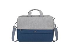 RivaCase 7532 Prater, grey/dark blue | Фото 1