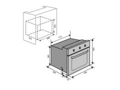 Электрическая духовка Ventolux EO60TC-6P FBG TLC | Фото 2