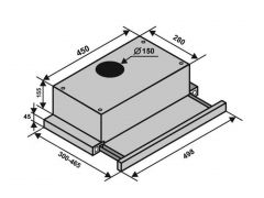 VENTOLUX GARDA 50 INOX (700) LED | Фото 2