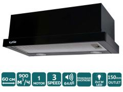 VENTOLUX GARDA 60 BK (900) LED | Фото 3
