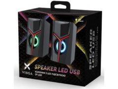 VINGA SP-100 LED USB Black | Фото 3