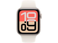 Watch SE 3 GPS 44mm Starlight Aluminium Case with Starlight Sport Band - S/M | Фото 2