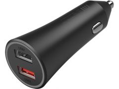 Автомобильное зарядное устройство Xiaomi Car Charger (2 USB/37W) Black(CC06ZM/GDS4131CN/GDS4147GL) | Фото 2
