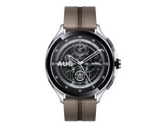 XIAOMI Watch 2 Pro Bluetooth Silver Case with Brown Leather Strap (1006733) | Фото 1