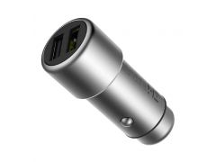 XIAOMI ZMI Car Charger 2 USB/QC 3.0 (AP821) Silver | Фото 2