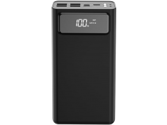 Аккумулятор XO PR124 40000 mAh Black | Фото 1