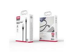 XO NB188 Double-side 2.4A/1m Grey | Фото 2