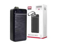 XO PR157 40000mAh PD20W/QC22.5W Швидка зарядка (Чорний) | Фото 1