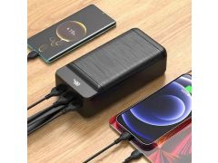 XO PR157 40000mAh PD20W/QC22.5W Швидка зарядка (Чорний) | Фото 3