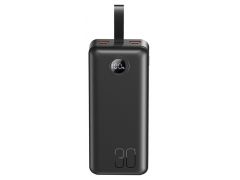 XO PR240 30000mAh PD20W + QC22.5W with light Black | Фото 1