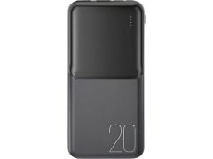 XO PR252 Lighted Mobile Power 20 000 mAh Чорний | Фото 1