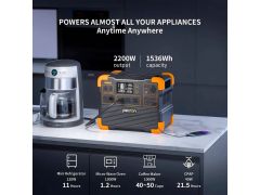 Зарядная станция E1500LFP - 1536Wh/AC 2200W/100W | Фото 3