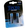 Tecro Extra Energy Alkaline AAA/LR03 BL 2 шт (LR03-2B(EE))